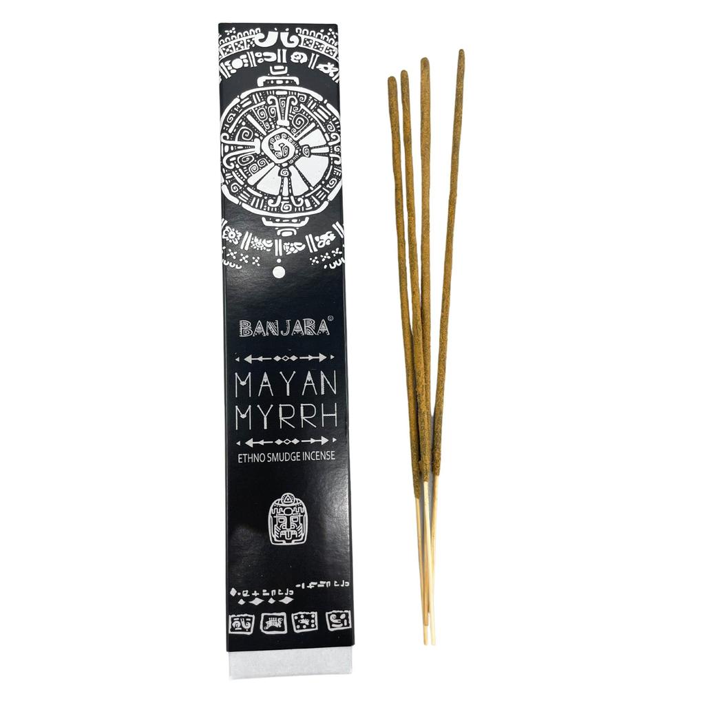 Myrrh Incense Sticks Mayan Banjara