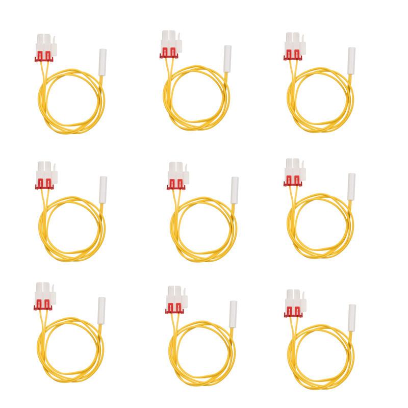 9 Pack DA32-00006W Refrigerator Defrost Temp Sensor for Samsung 5K Refrigerator Defrost Sensor