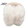 Cold Protection Ear Muffs for Daily Use Women's Winter Muffs, Soft Faux Rabbit Fur Warmers Thick Long Velvet Warmer Sports Commuting,