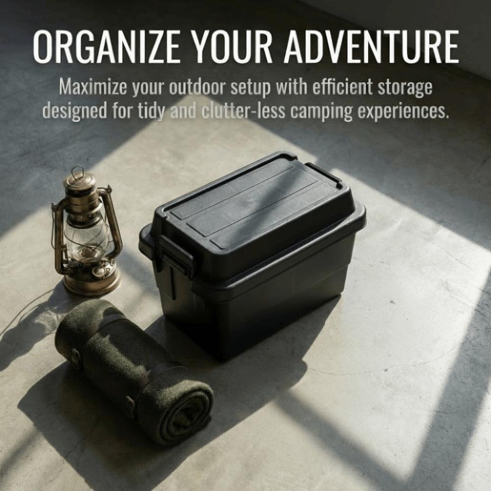 2 Pcs 1.1L Outdoor Storage Box PP Portable Storage Box Picnic Cruet Storage  Hiking Activities