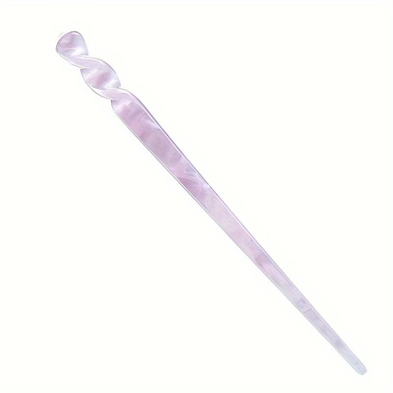 Koreanischer Stil Minimalistisch Vielseitig Tägliche Nutzung Schildpatt-Muster Tuschemalerei Blume Haarnadel Haaraccessoire