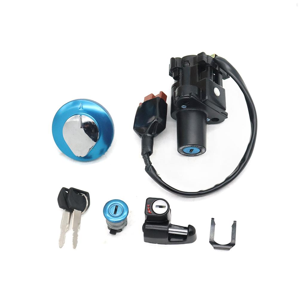 Motorcycle Ignition Switch Fuel Gas Tank Cap Cover Seat Handle Locks Keys For Honda CRF250 CRF 250L 250LA CRF250L CRF300L