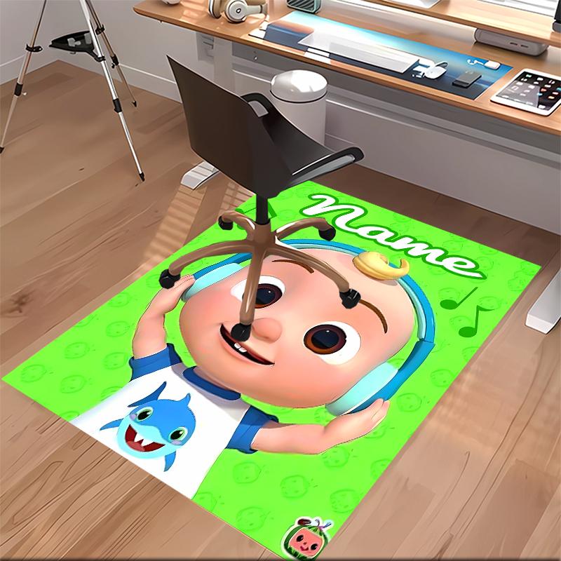 Custom personalization CoComelon - Dance Party Print Area Rug - Soft, Washable Non-Slip Indoor Mat,Living Room,Home&Office Decorative Rug