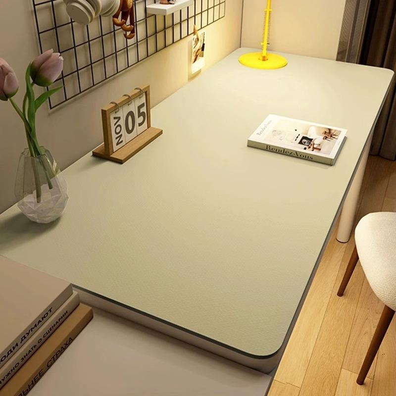 Eco-Friendly Non-Slip Desk Mat for Kids - Durable, Oil-Proof Leather School & Coffee Table Protector
