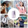 Mini Travel Umbrella Rainproof Sunproof UV Protection UPF 50 Folding Sun Umbrella Travel Size For Kids Women Adults Summer Beach