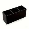 Eine hochwertige, multifunktionale Aufbewahrungsbox für Make-up-Pinsel, die als staubdichter Organizer für Lippenstifte und Lipgloss dient
