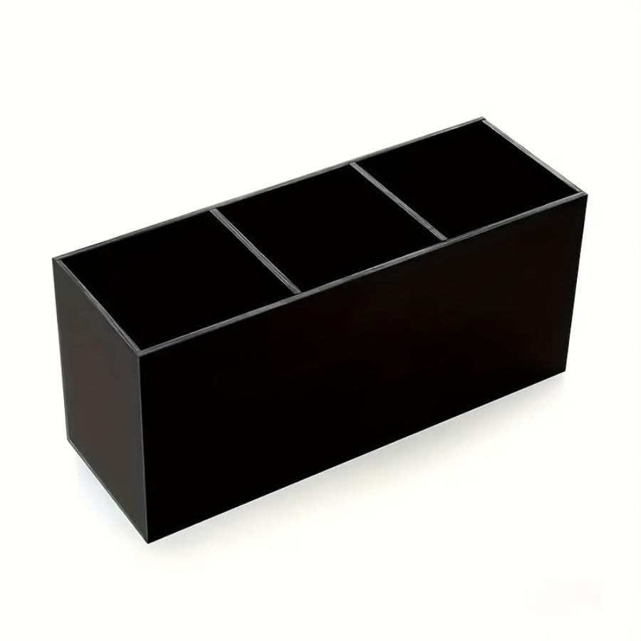Eine hochwertige, multifunktionale Aufbewahrungsbox für Make-up-Pinsel, die als staubdichter Organizer für Lippenstifte und Lipgloss dient