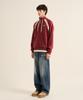 Seteo Lawton Half Zip Sweatshirt Burgundy