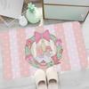 Precious Moments Cute Floor Mat Rectangle Anti-slip Home Soft Badmat Front Door Indoor Outdoor Mat Welcome Doormat