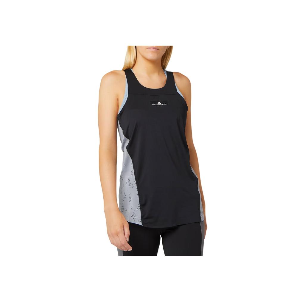 Adidas Color Block Breathable Mesh Casual Sports Vest Women Vests Black EA2190
