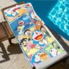 Doraemon Comic Strip Beach Towel, Nobita Shizuka Gian Suneo Anime Microfiber Quick Dry Sand-Free Summer Swim Towel