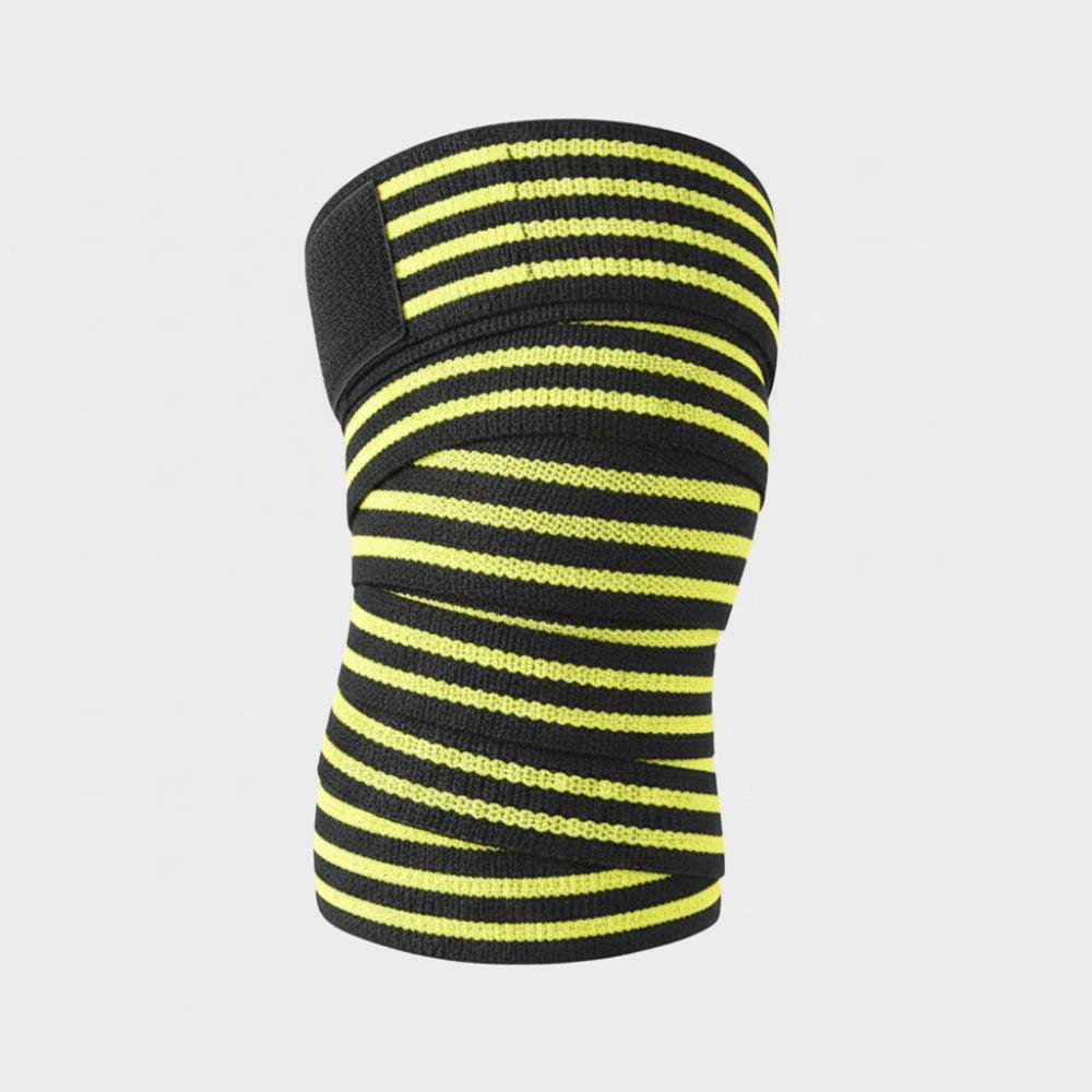 Elastic Knee Bandages 180*8CM Squats Training Knee Braces Knee Wraps  Training Sports
