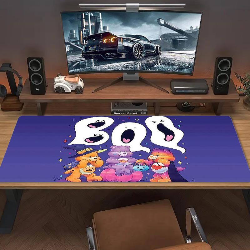 Care Bears2 Print Cushion Non-slip Laptop Tablet Big Mousepad XXL Mat Mini PC Playmat With Lock edge