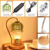 Lampe Chauffante pour Bougie, Lumière Chauffante pour Bougie avec Minuterie et Gradateur, Lampe Chauffante pour Bougie à Hauteur Réglable, Bougies non incluses