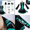 Game Theme Virtual Idol Costume For Cosplay Events In Polyester Material For Anime Lovers Characters Included)