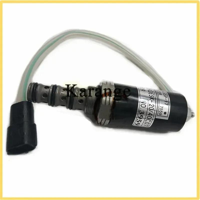 XJBN-00382 XJBN00382 Newly Solenoid Valve KDRDE5K-20/40C07-109 for Hyundai Excavator XJBN-00014 R215-7 R225-7 XJBN 00382