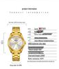 European Empress Dowager Roman Quartz Ladies' Wristwatch - Waterproof, Steel Band, Elegant Sun Pattern Design