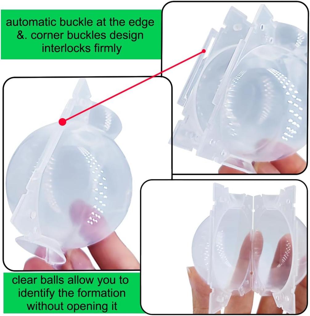 Plant Rooting Ball Air Layering Pods High Pressure Propagation Root Grow Box Graft Breeding Growing Case Planting Nursery Pot