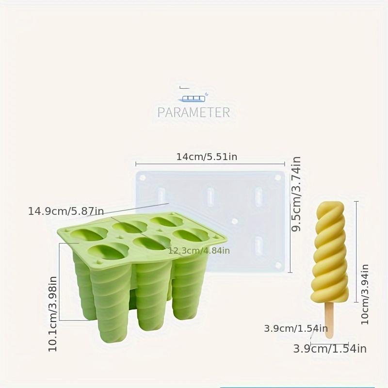 1pcs, creative popsicle mold, silicone popsicle mold, ice cream mold, frozen popsicle box, home popsicle mold, safe jelly mold, kitchen supplies
