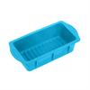Blue Silicone Ice Bath Ice-cube Mold+lid Reusable Ice-cube Mold