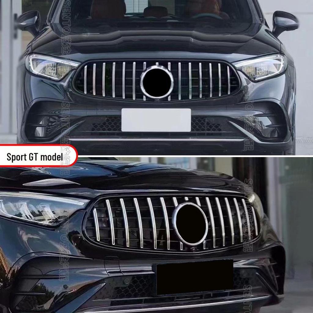 Mercedes-Benz GLC 2023-2024 X254 GT Style Mesh Grille Front Bumper Grill