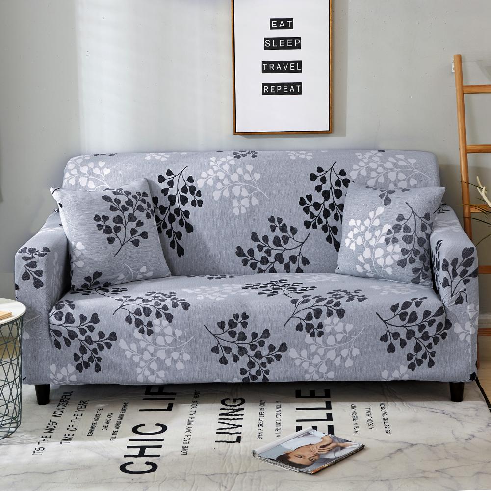 Bedruckter Sofabezug Stretch Couchbezüge Spandex Loveseat Überwürfe für Zuhause Wohnzimmer 1/2/3/4 Sitzer Sessel Schutz