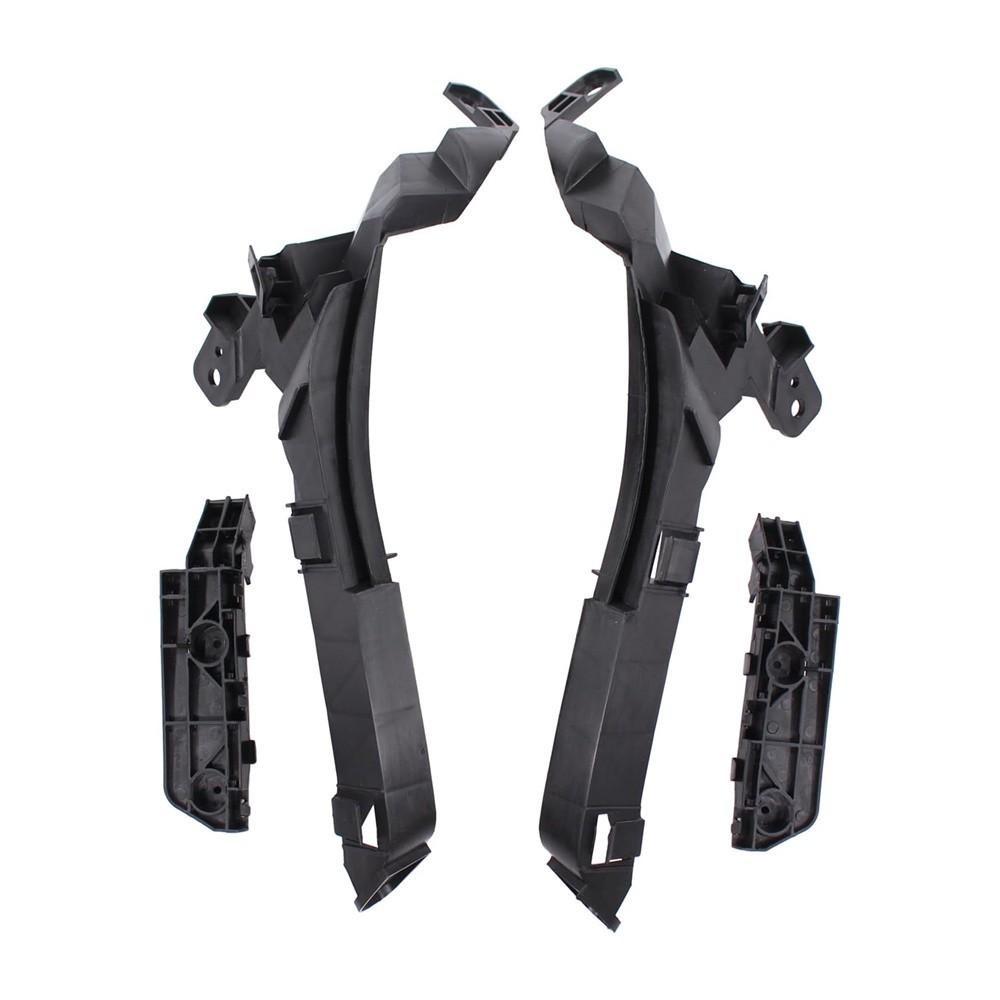 4pcs Front Bumper & Headlight Support Brackets Set For Honda CR-V CRV 2007-2011