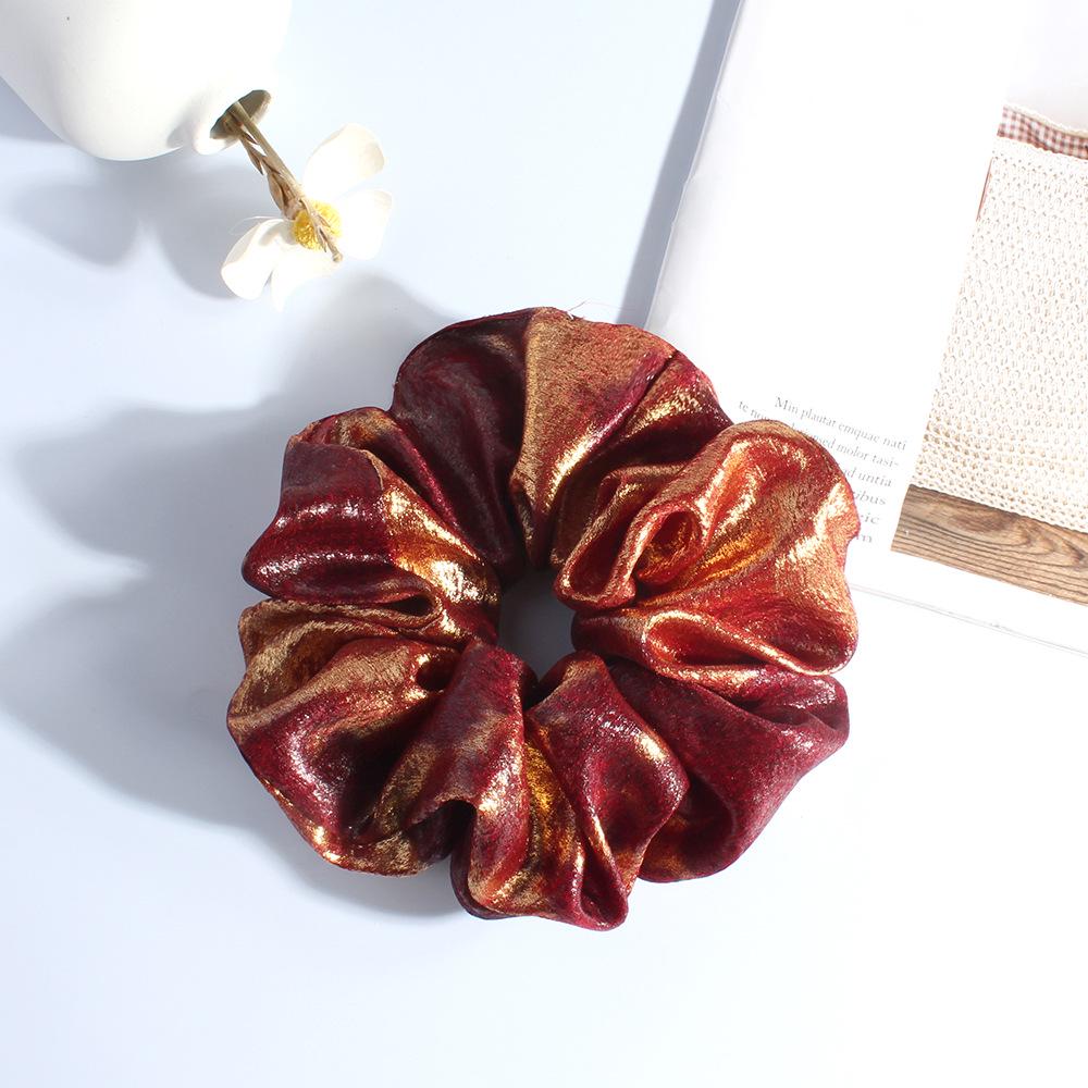 Vintage High-Elastic Korean Hairband and Scrunchie Set