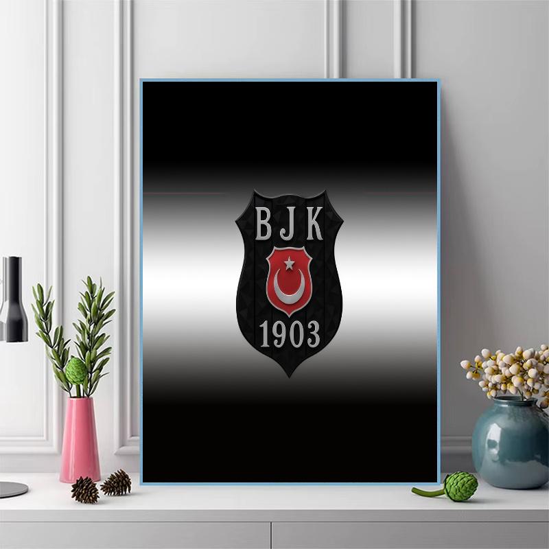 Football Fan Jersey 100% Round Full Drill 5D DIY Diamond Painting Embroidery Cross Stitch Rhinestone Decor