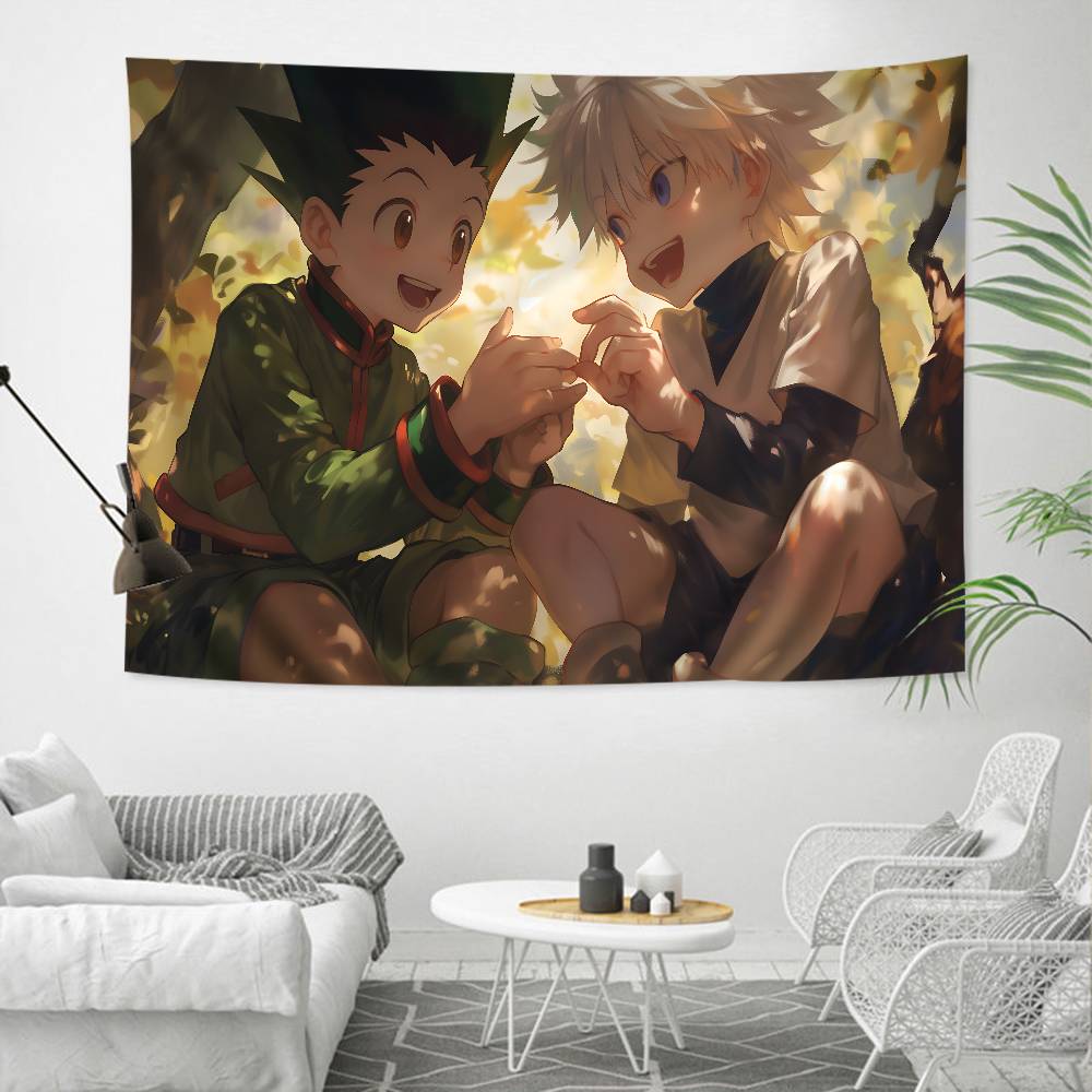 Hunter X Hunter Cartoon Tapestry Bohemian Wall Tapestries Mandala Wall Hanging Sheets