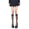 Ultra-Thin Women's Black Over-the-Knee Stockings for Spring/Summer
