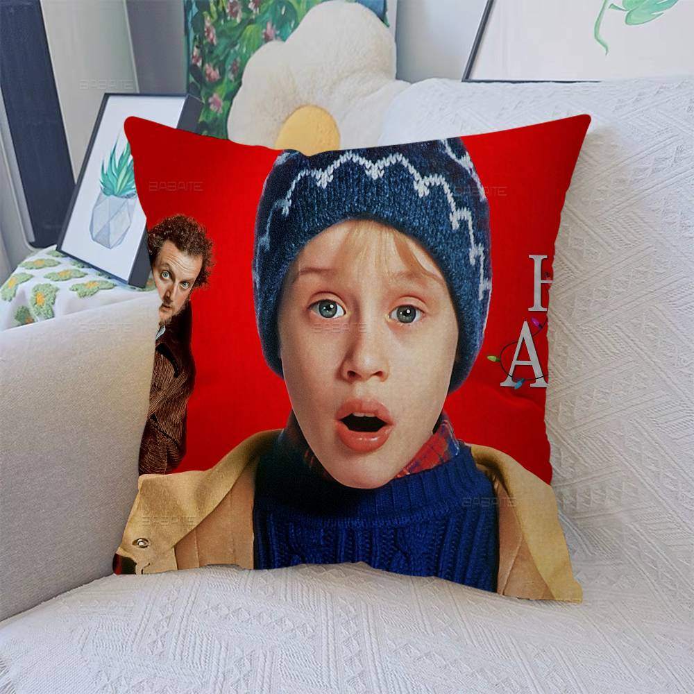 Classic Mocie H-Home Alones Pillow Cover Sofa Cushion Cover Home Room Decoration Children Gift