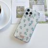 Luanjin IMD Full-Screen Floral Case for iPhone 17 Pro / 15 Pro Max / 16 PM