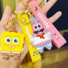 Cute SpongeBob & Patrick Star Keychain Pendant - Small Backpack Accessory or Gift
