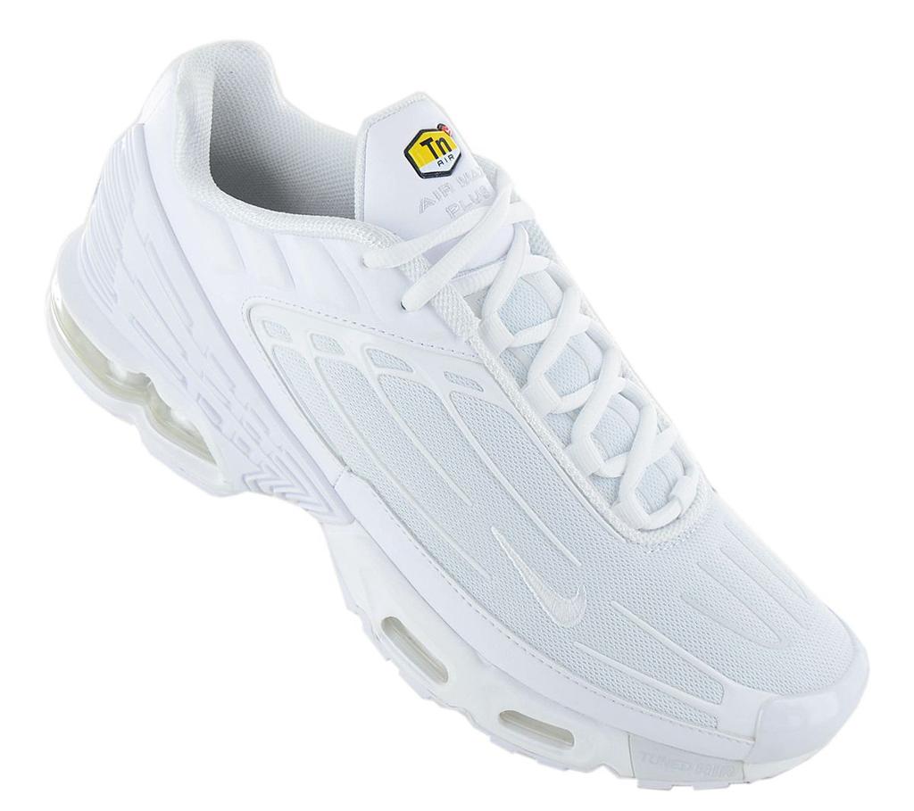 Nike Air Max Plus TN 3 - Herren Sneakers Schuhe Weiß CW1417-100 ORIGINAL