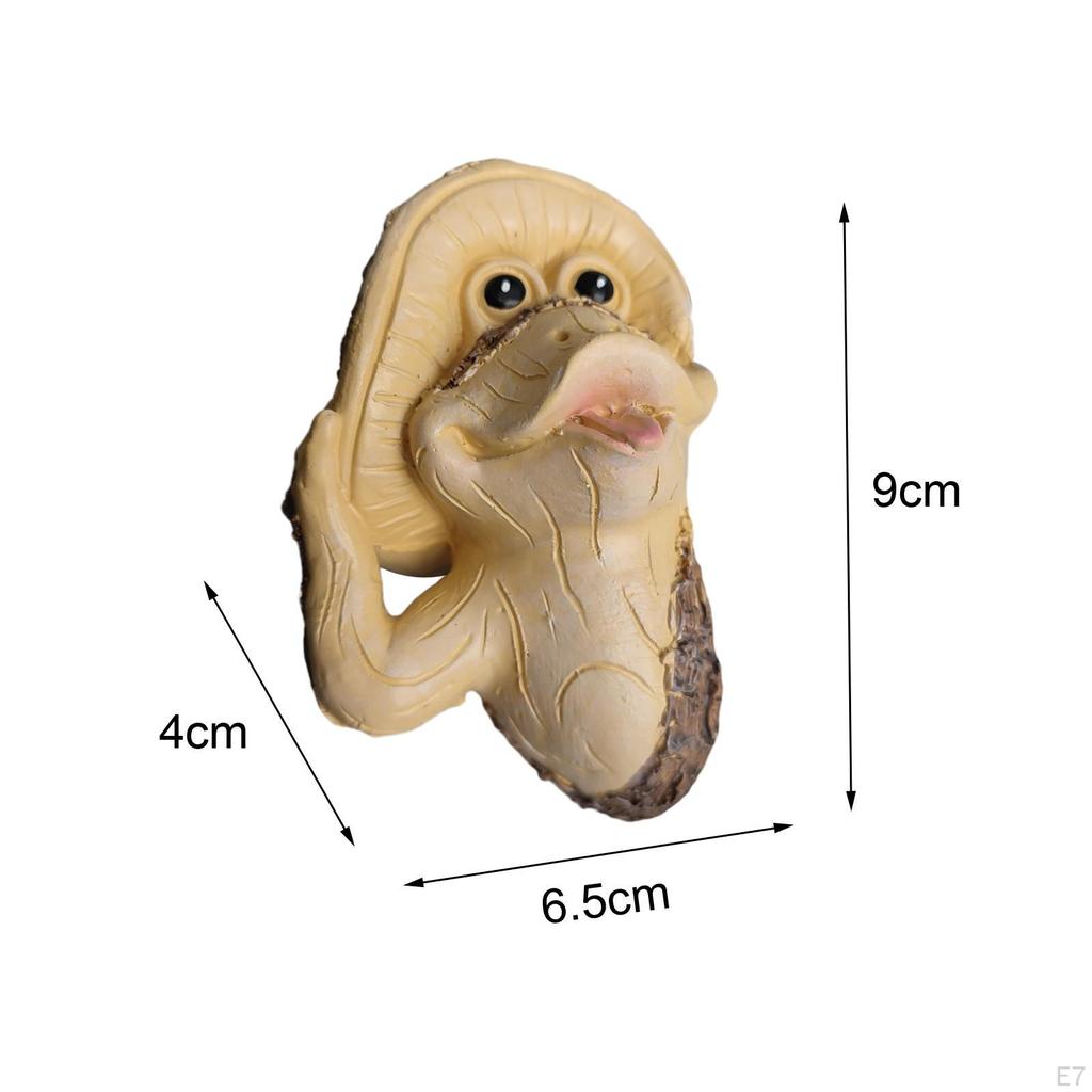 Frog Statue Sculpture Collection Desk Display Resin Figurine Ornament for Indoor Anniversary