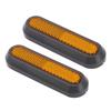 Scooter Rear Wheel Decorative Cover Reflective Strip with Screws for Xiaomi M365 PRO PRO2