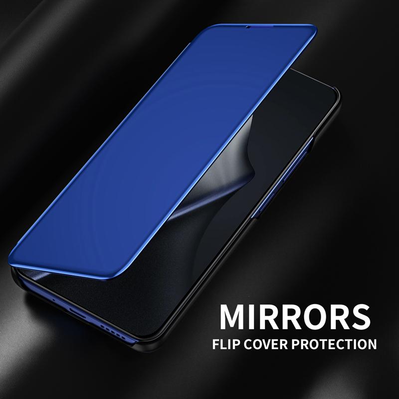 Per Xiaomi 17T Pro Custodia Specchio Intelligente Pelle Flip Porta Libri Magnetico Cover Posteriore PerXiaomi17T Mi 17TPro Xaomi Xiomi Xiami 17T