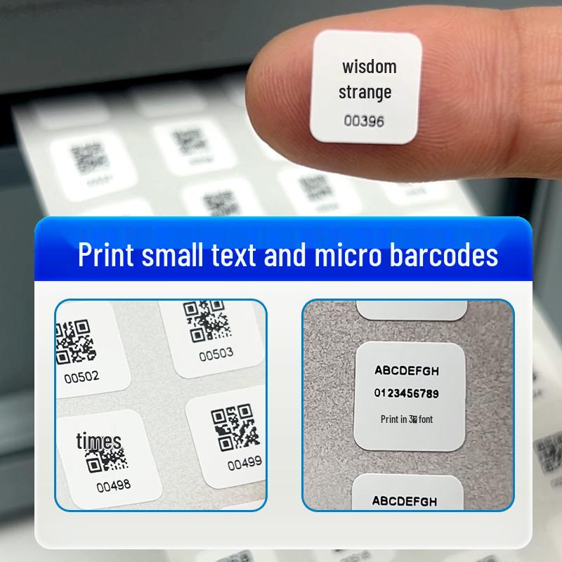 Somark HD 600dpi Washable Care Label & Barcode Thermal Printer