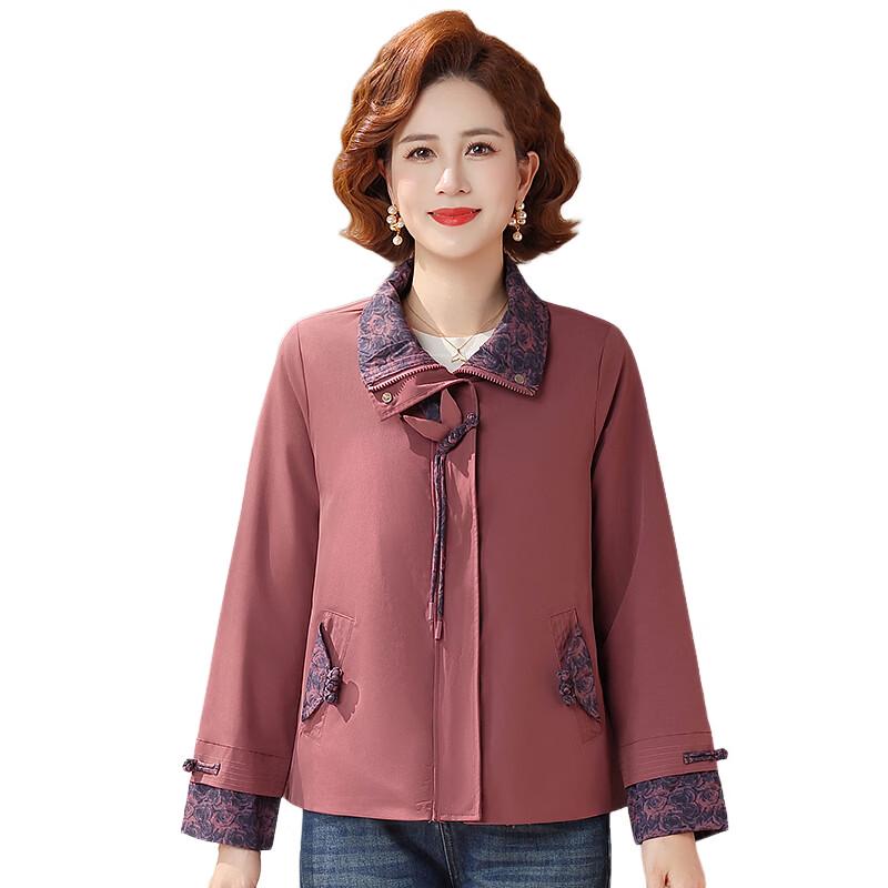 Yalu New Chinese-Style Autumn Jacket for Mothers