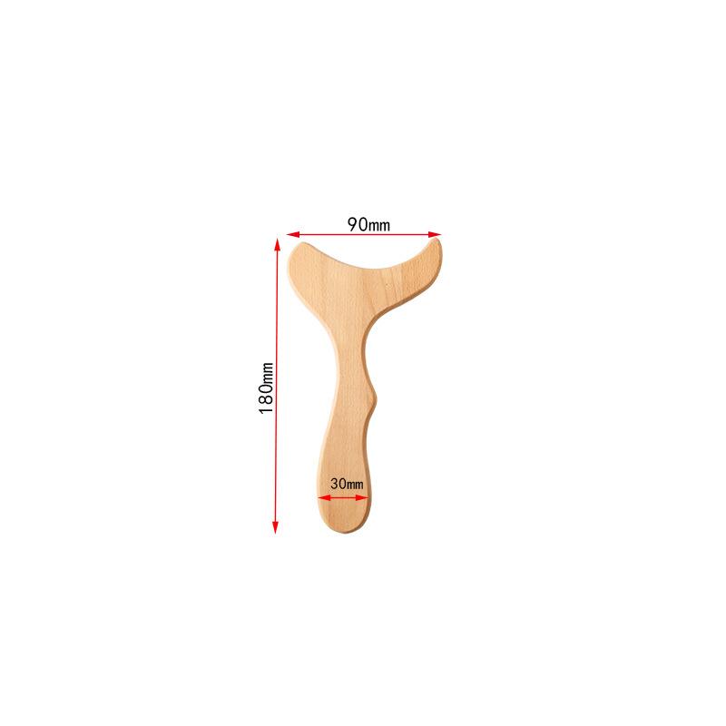 

2025 New Healthy Wooden Cellulite Massager Body Guasha Tool Lymphatic Drainage Muscle Scraper Back Massage Tool Relieve Fatigue