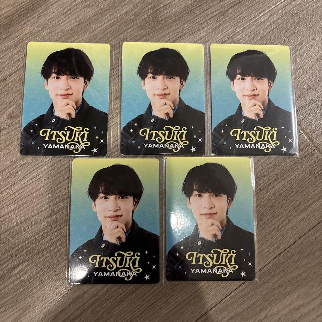 [USED] Junior Profile Card Yamanaka Kazuki