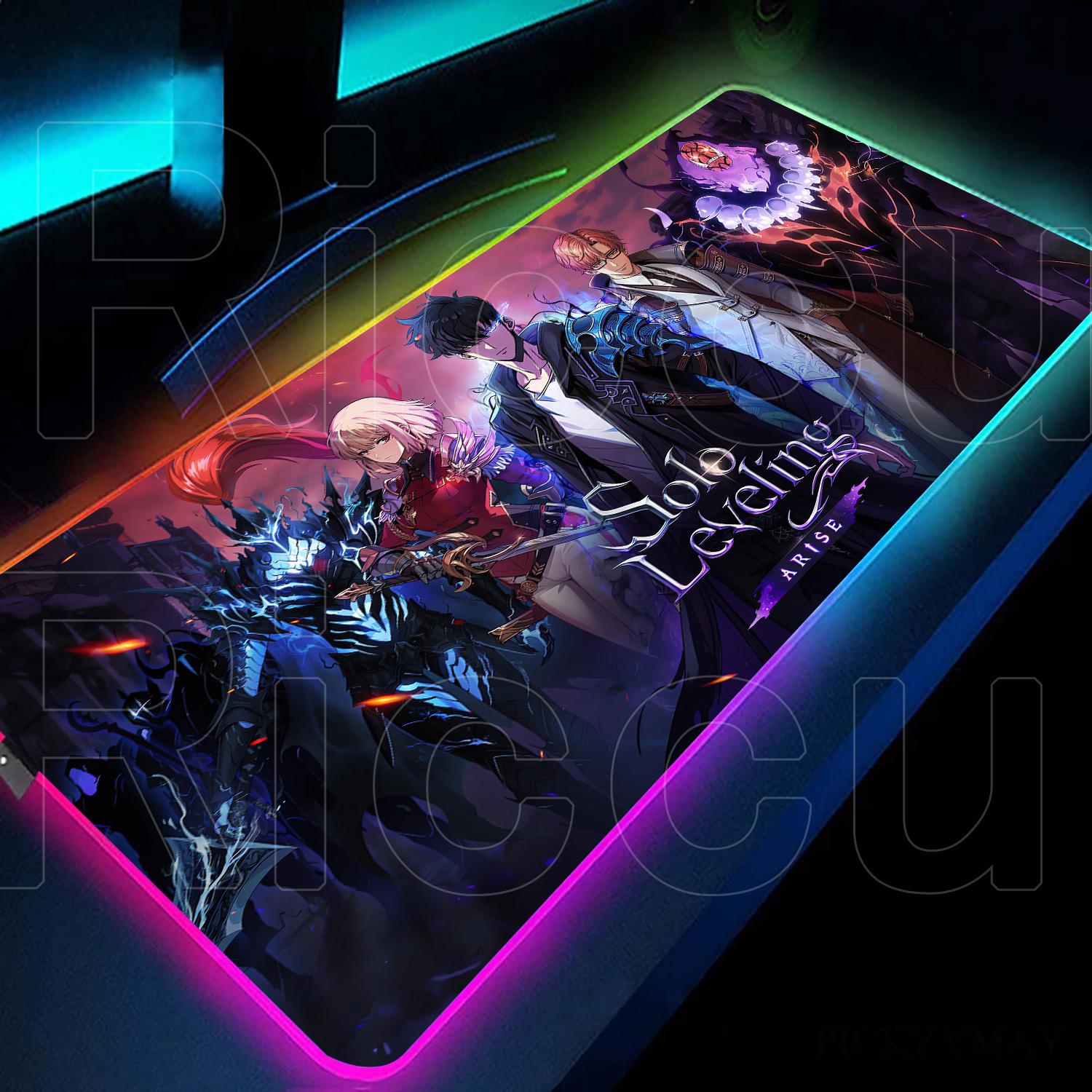 Spēļu RGB HD peles paliktnis Anime