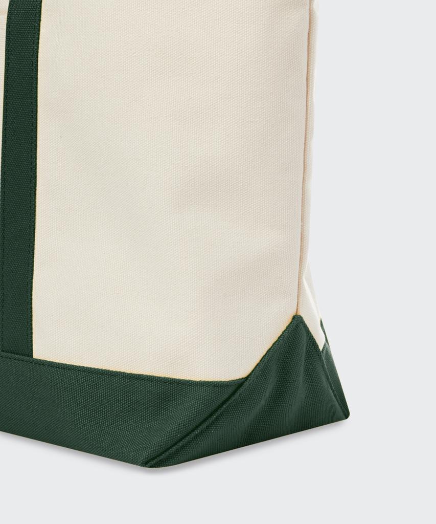 Musinsa Standard Daily Canvas Tote Bag [Ivory/Green]