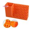S-1Pc Screwdriver Head Storage Toolbox Hole Board Screwdriver Stand Hex Shank Organiser Drill Holder 50 Holes Bit Organiser