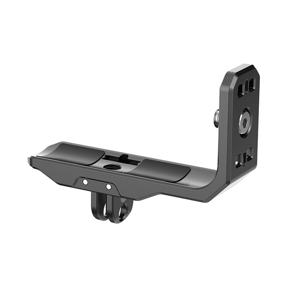 

Black For Insta360 X4/X3 Magnetic Metal Horizontal L-shaped Bracket Magnetic Shooting Stand Mounting Bracket Camera Accessories