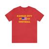 Kansas City 1963 Football Unisex Jersey Short Sleeve Tee
