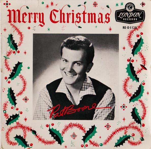 

7inch Record PAT BOONE - Merry Christmas RED1128 London Records, 1957 UK Rock Used