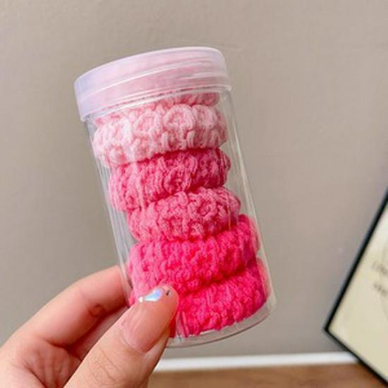 Kleiner Bär Hochelastisches Kaffee-Haargummi für Frauen und Mädchen - Langlebig, Schlicht und Elegant