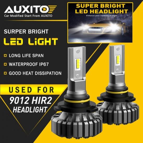 

2X 9012 LED Headlight Bulb B3 For 2017 Toyota Corolla IM RAV4 HiLo Beam Light